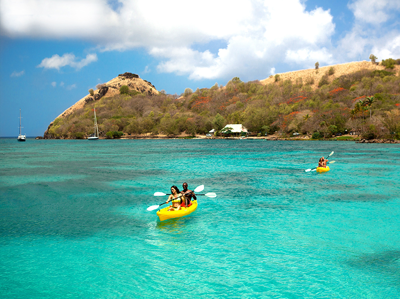 Kayak at Sandals St. Lucia