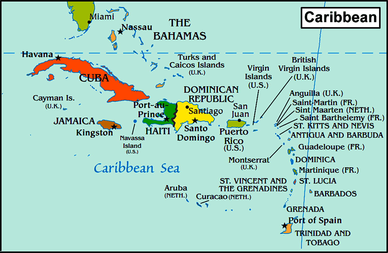 caribbean islands travel guide